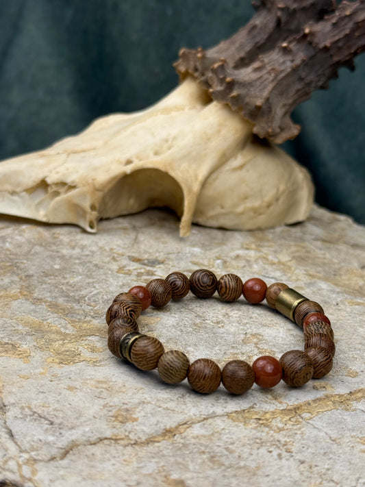 Armband „Morgenglut“ – Goldfluss & Antik-Gold