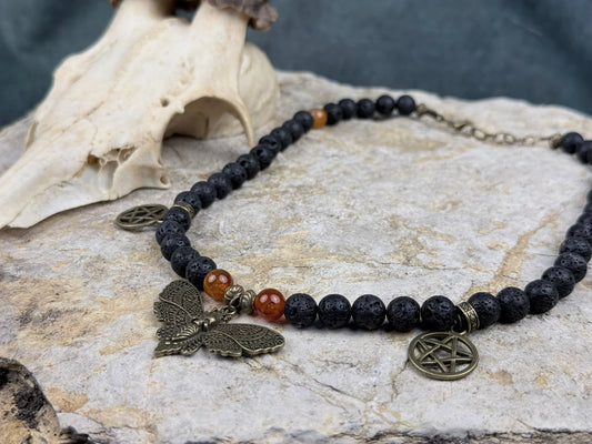 Nachtflügel & Drachenfeuer – Eine Kette mit verborgener Kraft